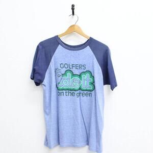 Vintage Golfers Do It on the Green T Shirt Medium